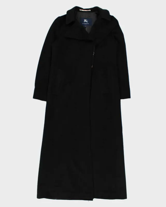 Vintage Y2K 00s Women's Burberry Cashmere Wool Blend Long Overcoat - XS sold by Rokit