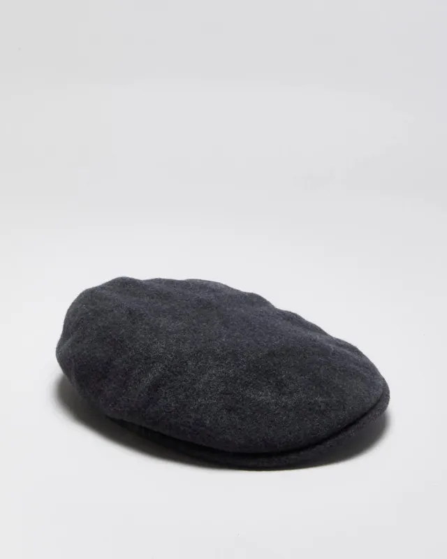 Vintage Y2K 00s Kangol Grey Wool Flat Cap - L sold by Rokit