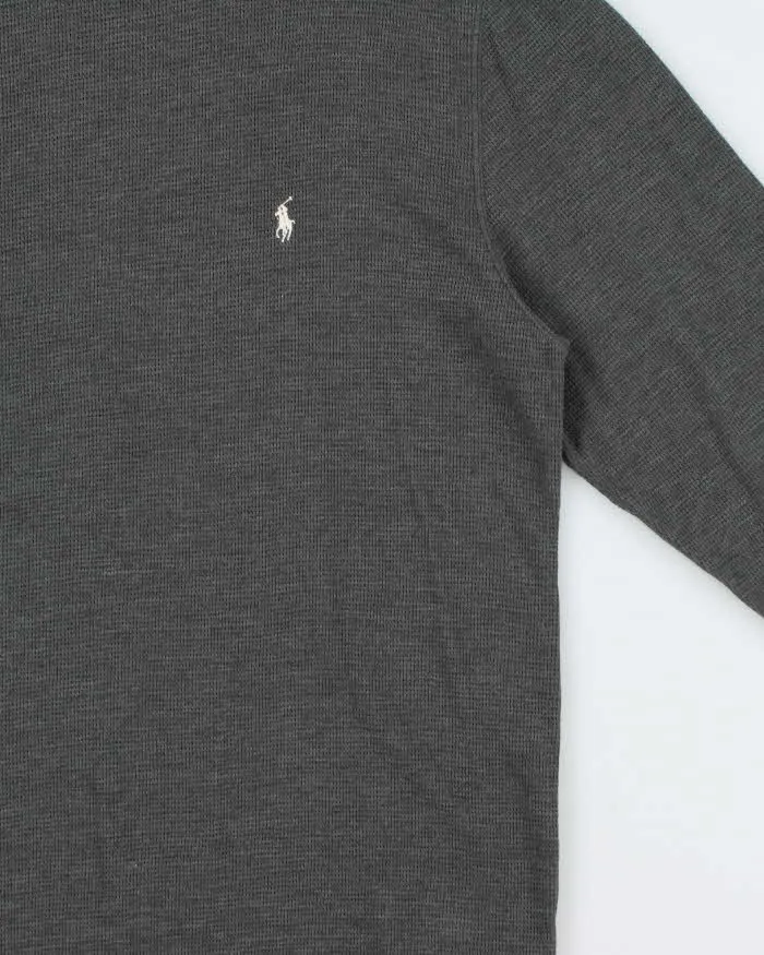 Vintage Ralph Lauren Waffle Long Sleeve T-shirt - XL sold by Rokit product image thumbnail 3