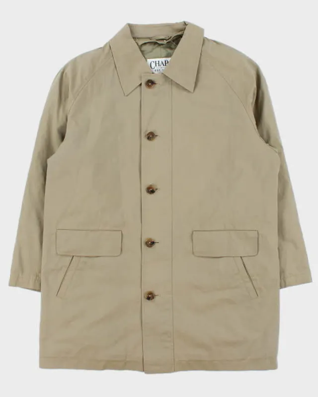 Vintage 00s Chaps Quilt Lined Weatherproof Overcoat Mac - L sold by Rokit