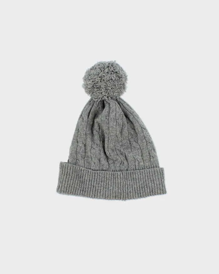 Vintage Polo Ralph Lauren Wool Cashmere Blend Cable Knit Bobble Beanie - One Size sold by Rokit product image thumbnail 2