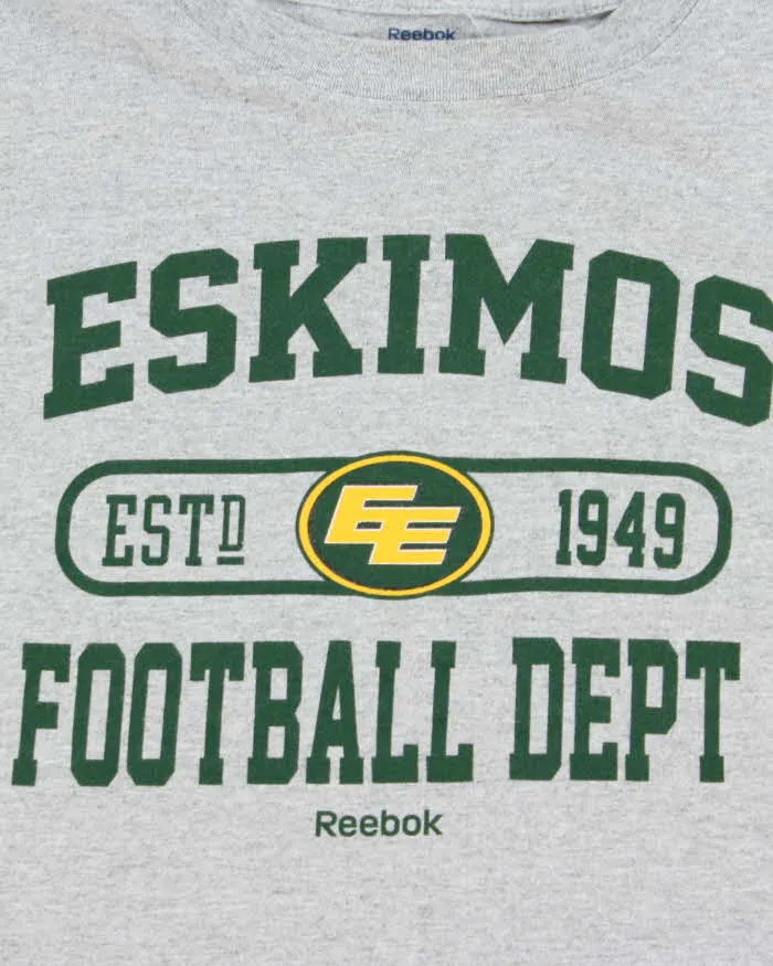 Vintage 00s Reebok Edmonton Eskimos NFL Crewneck Long Sleeve T-Shirt - XL sold by Rokit product image thumbnail 4