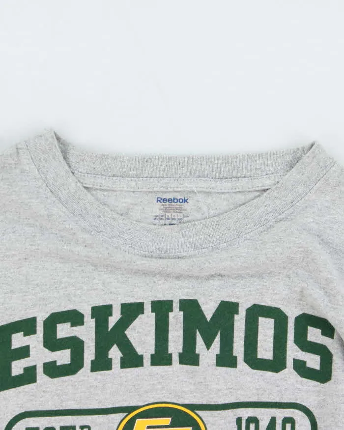 Vintage 00s Reebok Edmonton Eskimos NFL Crewneck Long Sleeve T-Shirt - XL sold by Rokit product image thumbnail 3