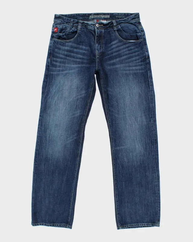 Vintage Y2K 00s Parasuco Brasco Fit Straight Leg Jeans - W38 L34 sold by Rokit