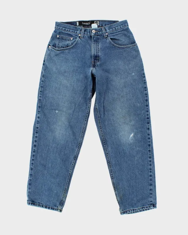 Vintage 1990s Levi's SilverTab Straight Baggy Jeans - W30 L30 sold by Rokit