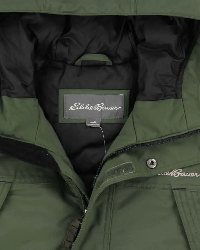 Vintage Khaki Eddie Bauer WeatherEdge Heavyweight Hooded Puffer Jacket - M sold by Rokit product image thumbnail 3