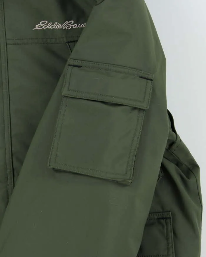 Vintage Khaki Eddie Bauer WeatherEdge Heavyweight Hooded Puffer Jacket - M sold by Rokit product image thumbnail 5
