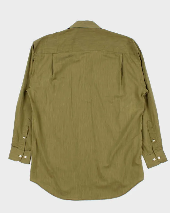 Vintage 1990s Christian Dior Satin Long Sleeve Shirt - L sold by Rokit product image thumbnail 2