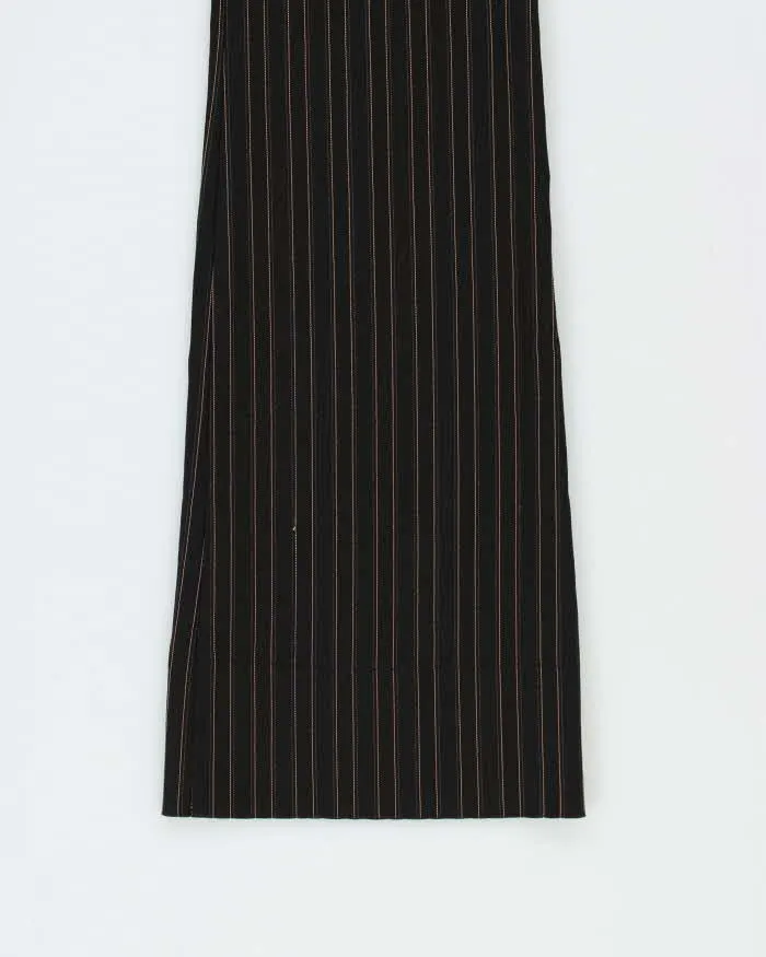Vintage Y2K 00s Guess Pinstriped Flared Trousers - W28 L34 sold by Rokit product image thumbnail 3