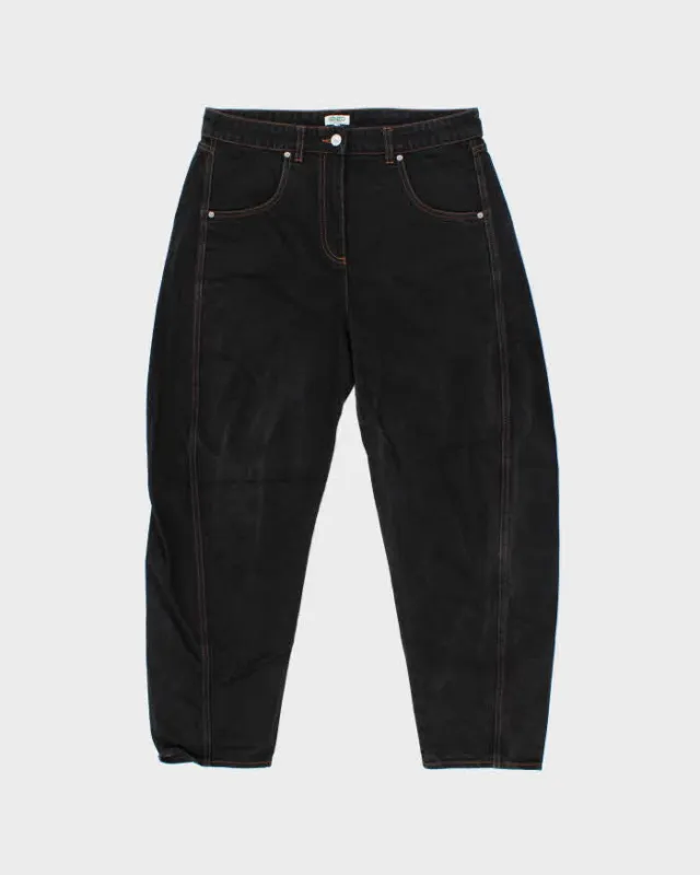 Vintage Women's Kenzo Paris Jungle Contrast Stitch Relaxed Barrel Fit Jeans - W32 L26 made by Kenzo