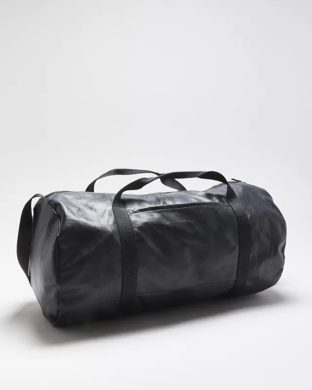 Rokit Originals Black Faux-Leather Everyday Duffel sold by Rokit