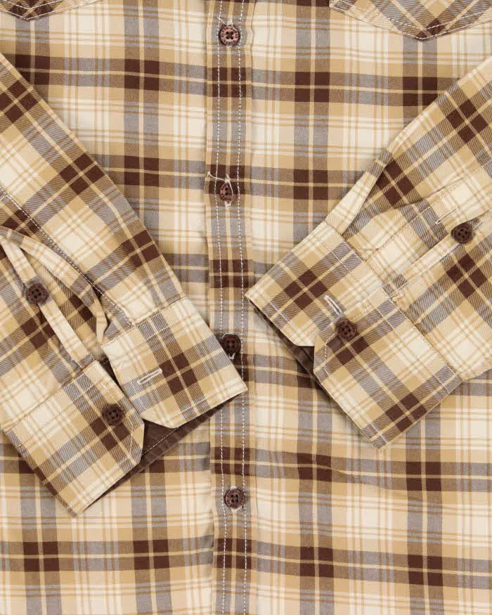 Vintage Y2K 00s Guess Plaid Long Sleeve Flannel Shirt - L sold by Rokit product image thumbnail 5