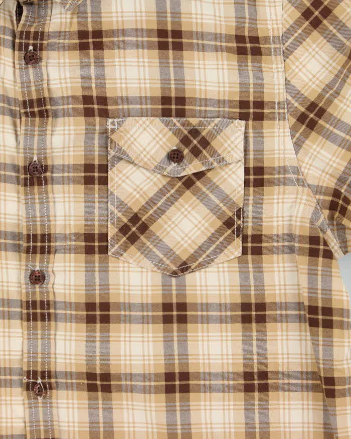 Vintage Y2K 00s Guess Plaid Long Sleeve Flannel Shirt - L sold by Rokit product image thumbnail 4