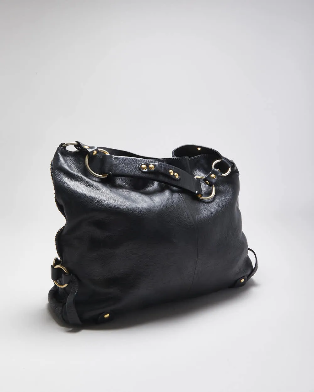 Vintage Y2k 00s Juicy Couture Leather Slouch Handbag sold by Rokit product image thumbnail 2