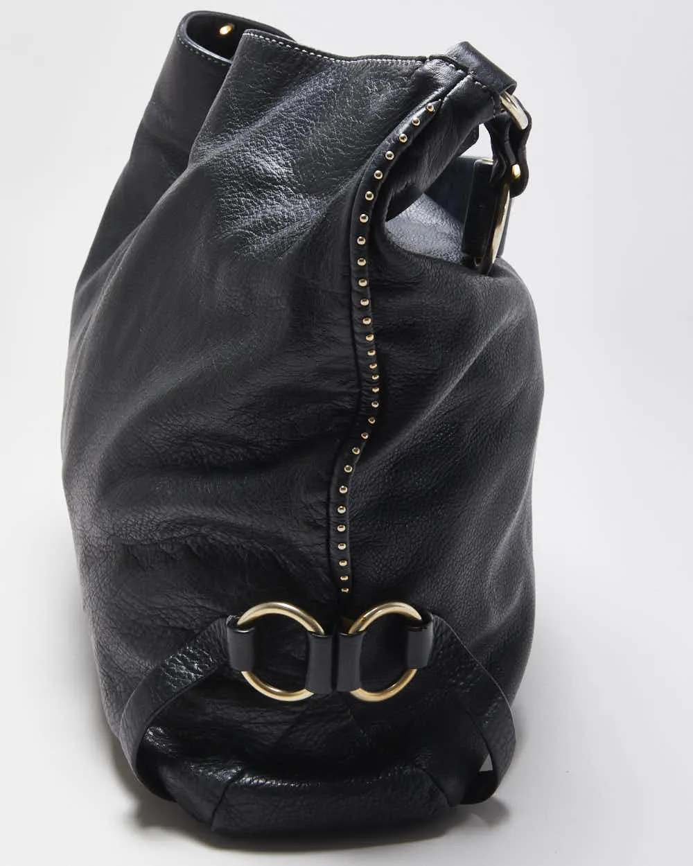 Vintage Y2k 00s Juicy Couture Leather Slouch Handbag sold by Rokit product image thumbnail 3