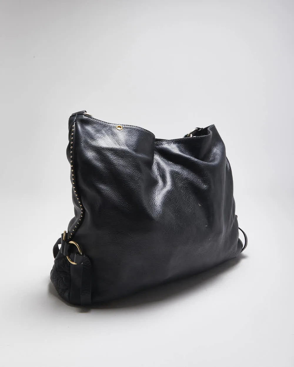 Vintage Y2k 00s Juicy Couture Leather Slouch Handbag sold by Rokit