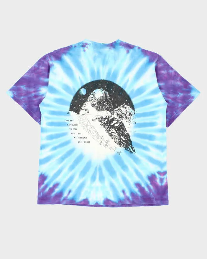 Vintage 1990 Grateful Dead 'PowderMan' Tie-Dye Single Stitch Crewneck T-Shirt - L sold by Rokit product image thumbnail 2