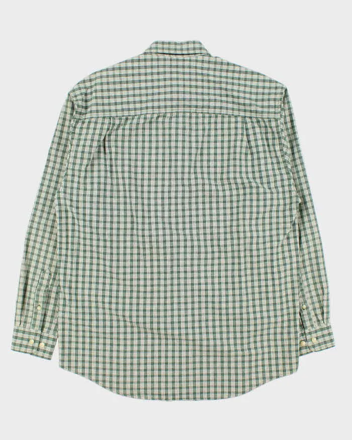 Vintage 1990s Eddie Bauer Plaid Heavyweight Oversized Long Sleeve Flannel Shirt - M sold by Rokit product image thumbnail 2