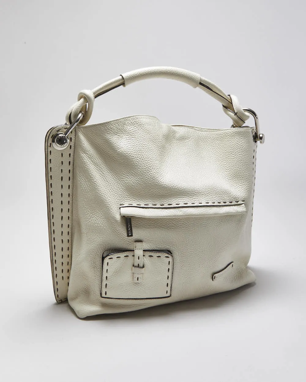 Vintage BCBG Pebbled Leather Handbag sold by Rokit