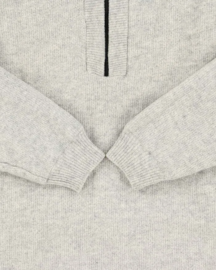 Vintage Y2K 00s Adidas Pure Wool Quarter-Zip Knit Pullover - L sold by Rokit product image thumbnail 4