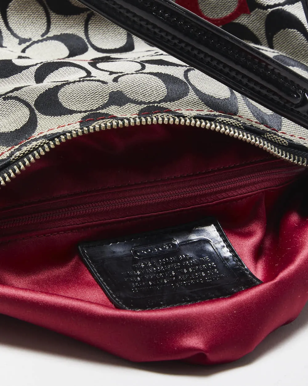 Vintage Y2k 00s Coach Poppy Embroidered Handbag sold by Rokit product image thumbnail 5