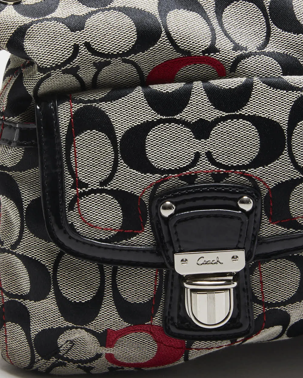 Vintage Y2k 00s Coach Poppy Embroidered Handbag sold by Rokit product image thumbnail 4