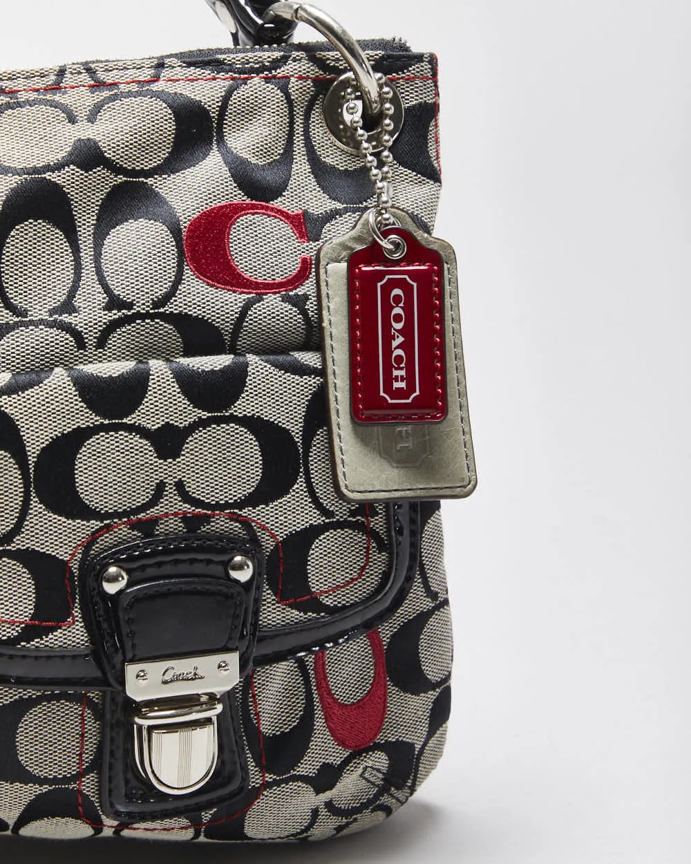 Vintage Y2k 00s Coach Poppy Embroidered Handbag sold by Rokit product image thumbnail 3