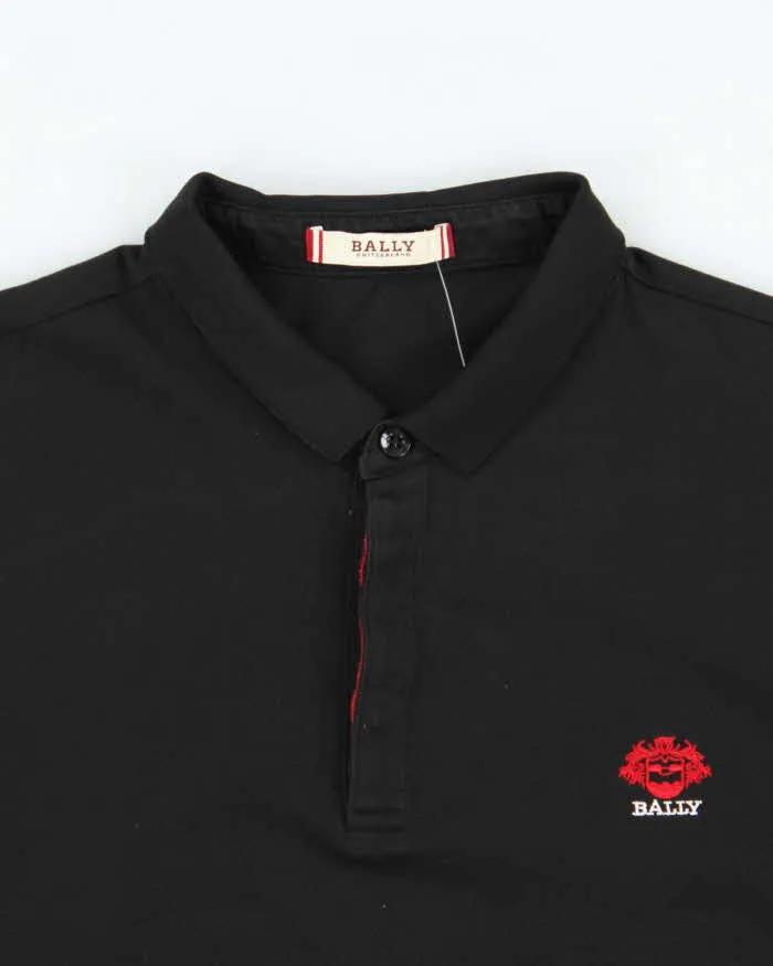 Vintage Bally Button Detail Short Sleeve Polo Shirt - L sold by Rokit product image thumbnail 5