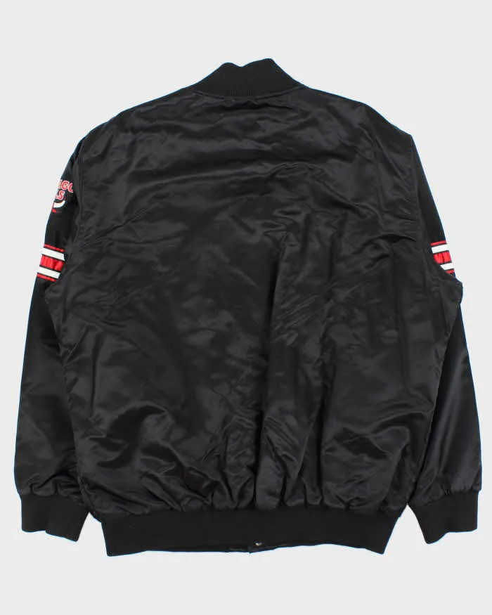 Vintage Starter Chicago Bulls Quilt Lined Satin Varsity Bomber Jacket - XXL sold by Rokit product image thumbnail 2