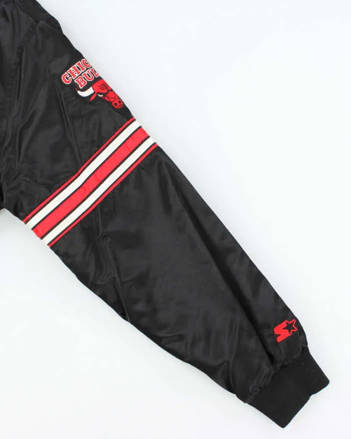 Vintage Starter Chicago Bulls Quilt Lined Satin Varsity Bomber Jacket - XXL sold by Rokit product image thumbnail 4
