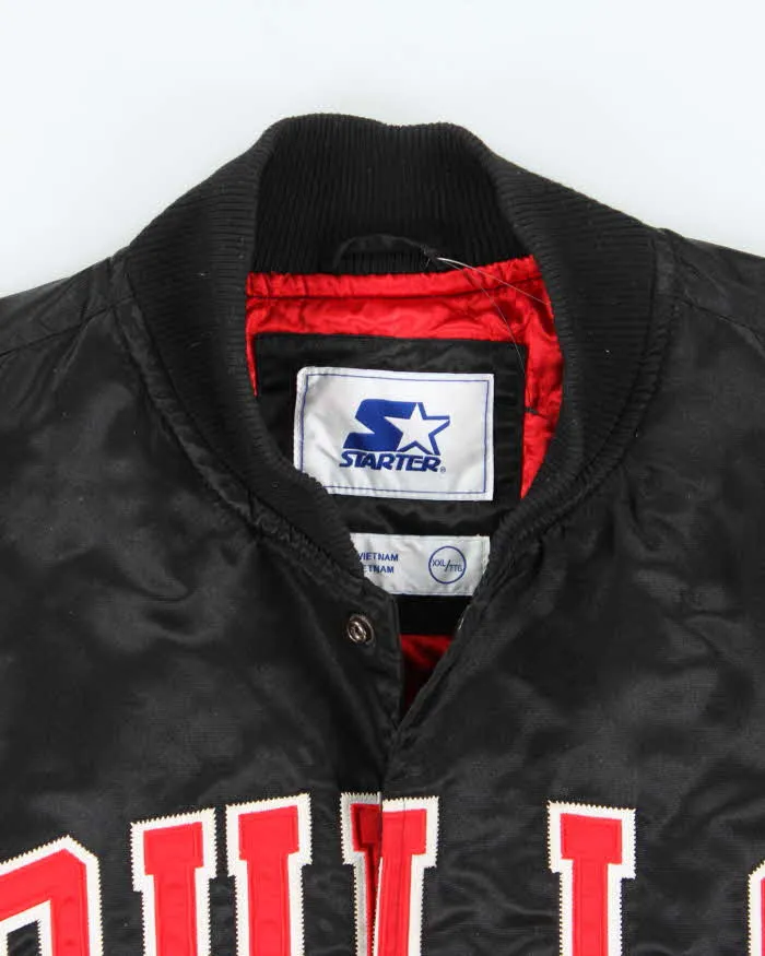 Vintage Starter Chicago Bulls Quilt Lined Satin Varsity Bomber Jacket - XXL sold by Rokit product image thumbnail 5