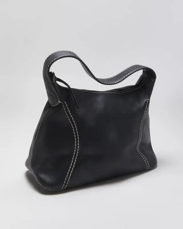 Vintage Tod's Leather Contrast Stitch Handbag sold by Rokit