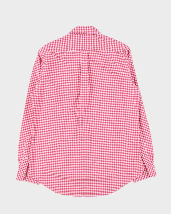 Vintage Polo Ralph Lauren Gingham Oversized Long Sleeve Shirt - M sold by Rokit product image thumbnail 2