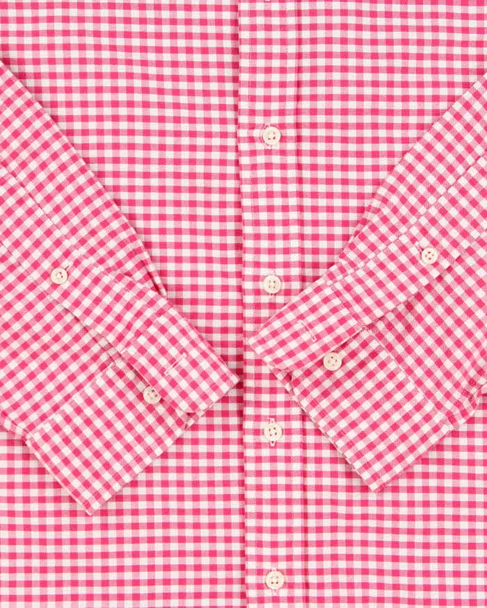 Vintage Polo Ralph Lauren Gingham Oversized Long Sleeve Shirt - M sold by Rokit product image thumbnail 5