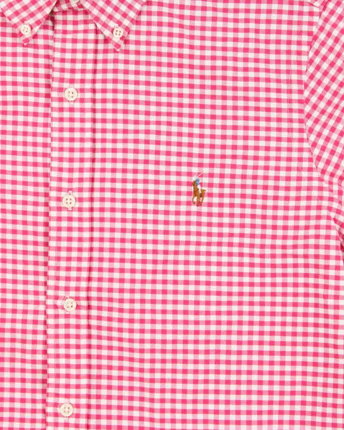 Vintage Polo Ralph Lauren Gingham Oversized Long Sleeve Shirt - M sold by Rokit product image thumbnail 4
