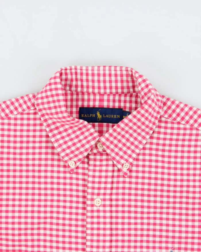 Vintage Polo Ralph Lauren Gingham Oversized Long Sleeve Shirt - M sold by Rokit product image thumbnail 3