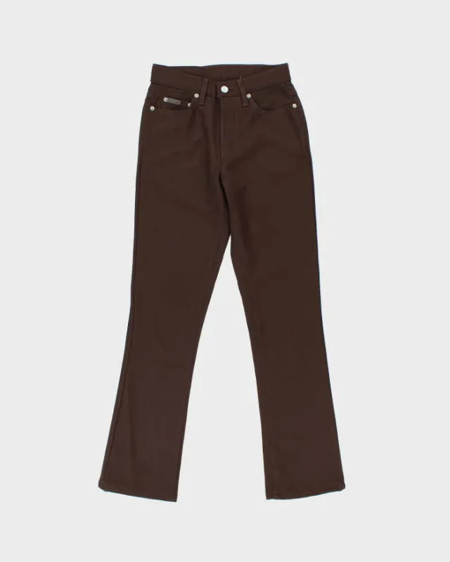 Vintage Y2K 00s Women's Calvin Klein High Waisted Bootcut Trousers - W26 L30 sold by Rokit