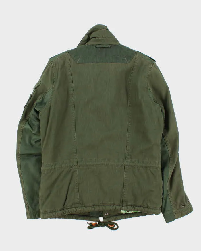 Vintage Y2K 00s Diesel Khaki Padded Heavyweight Hunting Field Jacket - S sold by Rokit product image thumbnail 2
