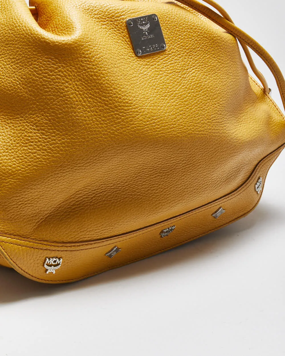 MCM Pebbled Leather Bucket Bag sold by Rokit product image thumbnail 4