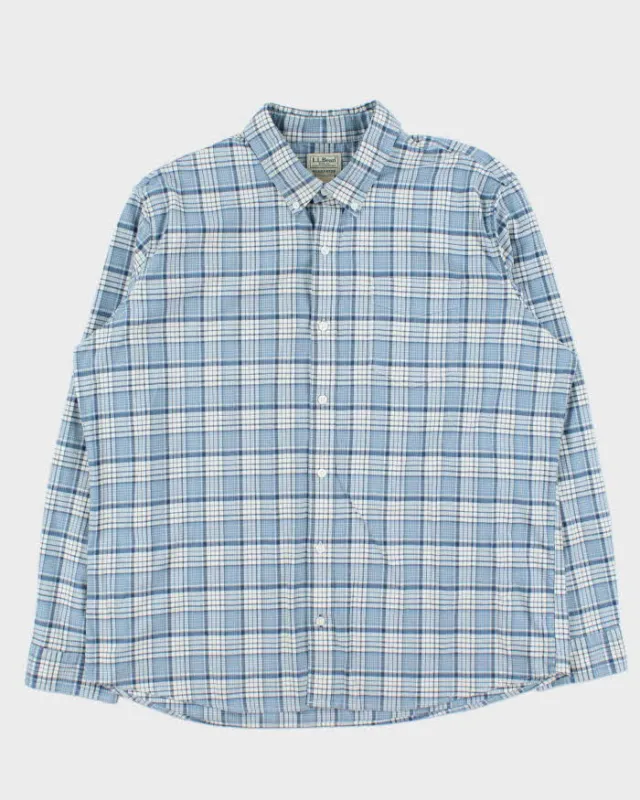 Vintage 00s L.L.Bean Plaid Long Sleeve Oversized Flannel Shirt - XL sold by Rokit