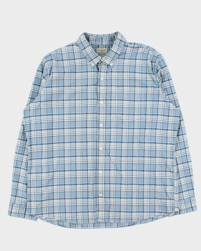 Vintage 00s L.L.Bean Plaid Long Sleeve Oversized Flannel Shirt - XL sold by Rokit