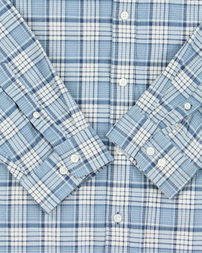 Vintage 00s L.L.Bean Plaid Long Sleeve Oversized Flannel Shirt - XL sold by Rokit product image thumbnail 5