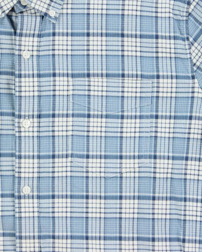 Vintage 00s L.L.Bean Plaid Long Sleeve Oversized Flannel Shirt - XL sold by Rokit product image thumbnail 4