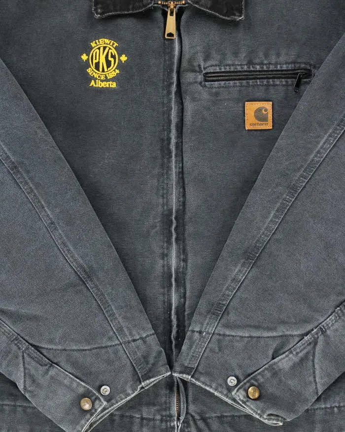 Vintage 00s Carhartt J97 Detroit Blanket Lined Faded Workwear Jacket -XXL sold by Rokit product image thumbnail 5