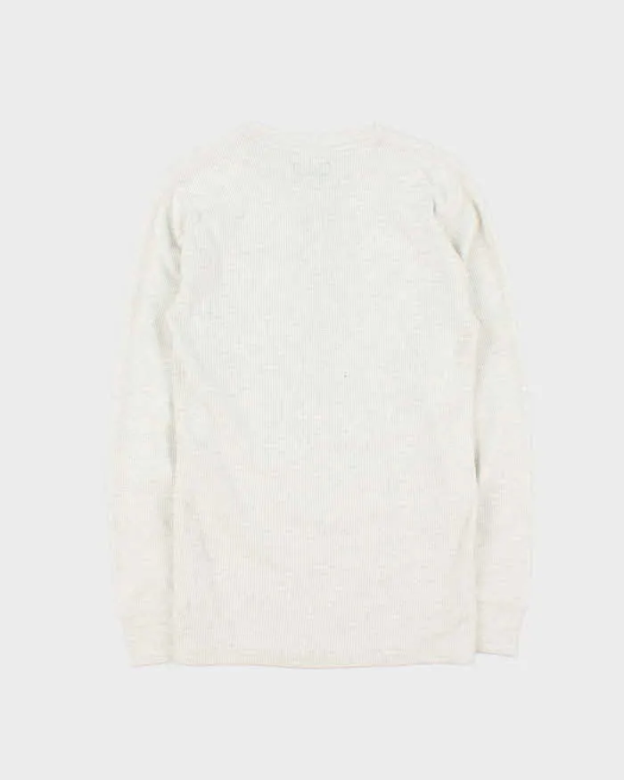 Vintage Polo Ralph Lauren Long Sleeve Waffle Henley T-Shirt - S sold by Rokit product image thumbnail 2