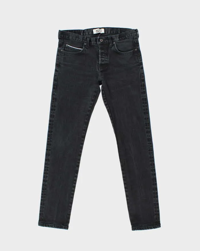 Naked & Famous Black Skinny Fit Jeans - W34 L32 sold by Rokit