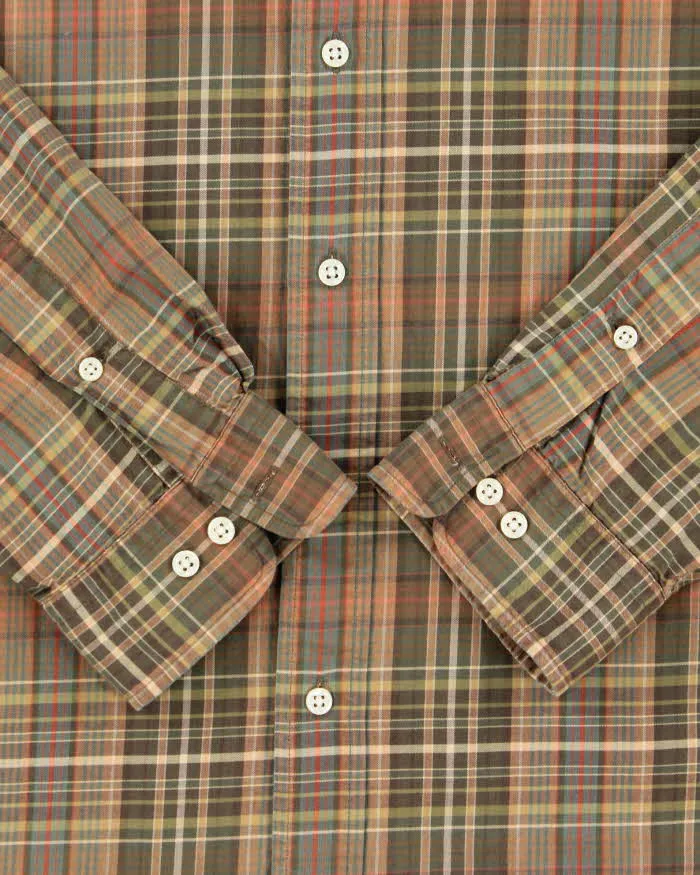 Vintage 1990s Polo Ralph Lauren Plaid Oversized Long Sleeve Shirt - XL sold by Rokit product image thumbnail 5