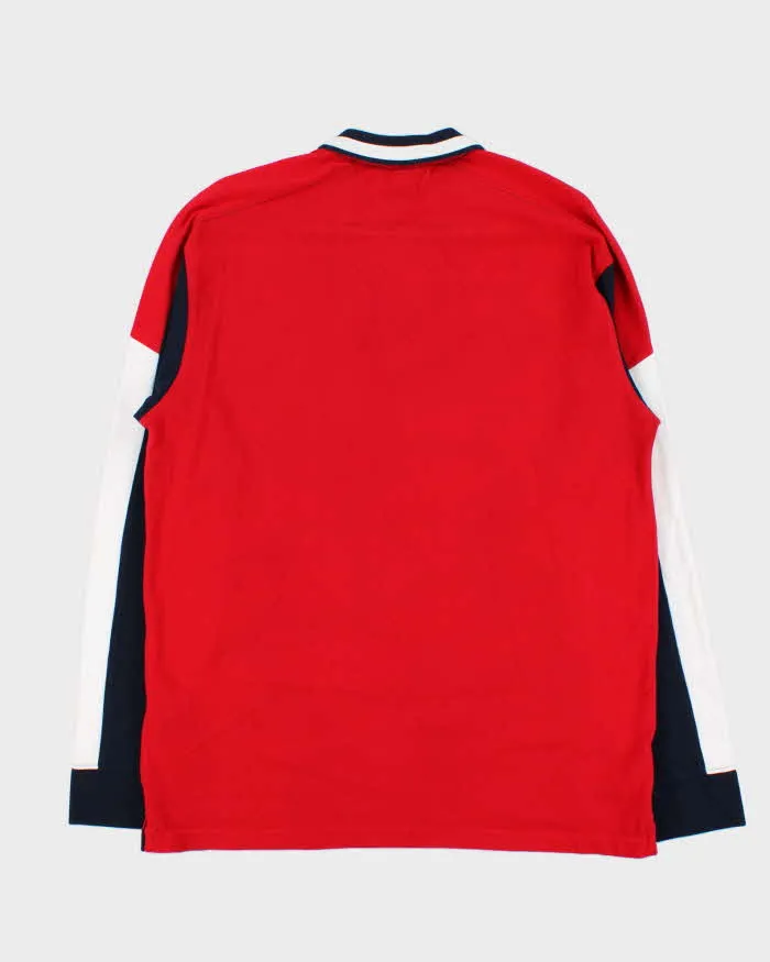 Vintage 00s Aston Martin Racing By Hackett Long Sleeve Polo Shirt - XL sold by Rokit product image thumbnail 2