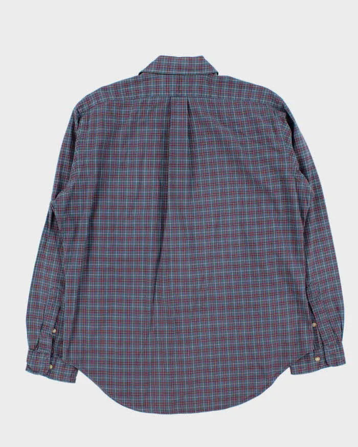 Vintage 00s Polo Ralph Lauren Plaid Classic Fit Long Sleeve Shirt - L sold by Rokit product image thumbnail 2