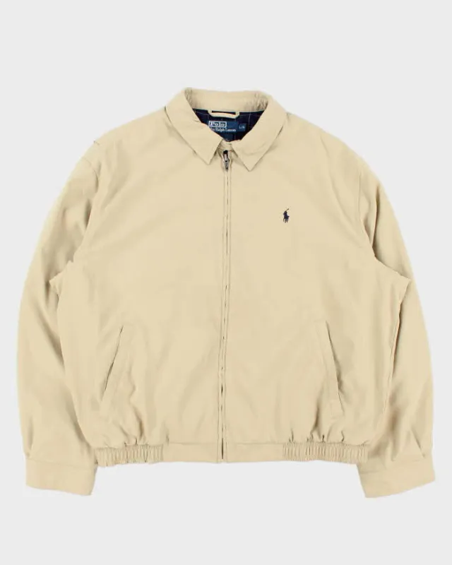 Vintage 00s Polo Ralph Lauren Soft Shell Harrington Jacket - L sold by Rokit